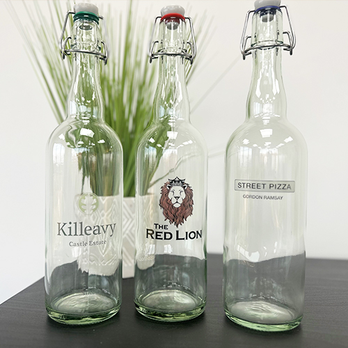 Glass Printing on Bottles